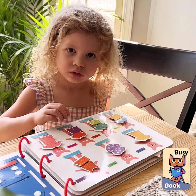 BusyBook™ - Livre sensoriel pour enfants