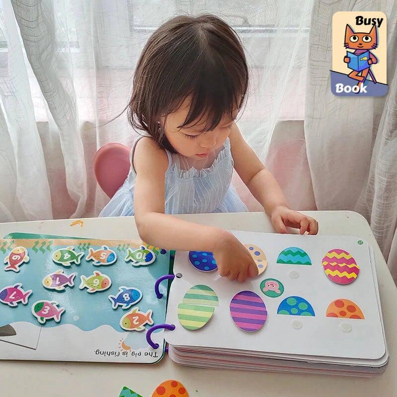 BusyBook™ - Livre sensoriel pour enfants